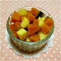 まあまま☆0403's cooksnap of when they made 簡単☆かぼちゃとリンゴの爽やかサラダ♪.