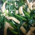 さちりこ's cooksnap of when they made ２分で完成☆ほうれん草と油揚げの煮物☆.