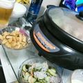 ヒロぴ～'s cooksnap of when they made お鍋に最適♪ヘルシー★春菊入り長芋もち.