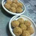 マルちゃん♪'s cooksnap of when they made 〜簡単おやつ〜 さつまいも団子.