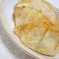 sumityon830's cooksnap of when they made 残ったポテサラでパリパリポテト♪.