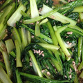 ふぁいぼん's cooksnap of when they made 小松菜ひき肉炒め.