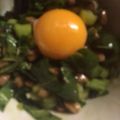 三日月星's cooksnap of when they made 生の小松菜と納豆⁈ アリなんです！.