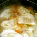 ﾋﾟﾛﾐ♡'s cooksnap of when they made （＾０＾）野菜と餃子のスープ♪.