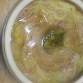 ♪ソナラブ's cooksnap of when they made ベーコンと白菜のボタン煮（鍋）.