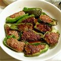 george☆'s cooksnap of when they made ピーマンの肉詰め(⌒‐⌒).