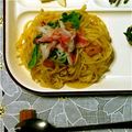 ma___111's cooksnap of when they made 我家人気のにんにくパスタ❤ペペロンチーノ.