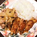 sumire120's cooksnap of when they made お弁当にも♡豚コマ巻き巻きたまねぎ.