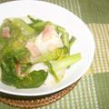 Jaye's cooksnap of when they made カブとベーコンのサッと炒め.
