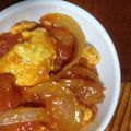 h a n a ＊'s cooksnap of when they made トマトの卵の甘酢あんかけ.
