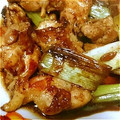 うさちぃか's cooksnap of when they made てりうま〜♪鶏肉とネギの照り焼き☆.