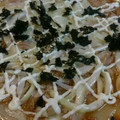 ぴぃしゃあ's cooksnap of when they made 照り焼きソースの和風餅ピザ.