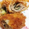 マナとエミ's cooksnap of when they made チーズin☆豚ロールカツ.