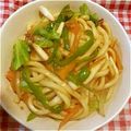 えぴたま's cooksnap of when they made 夏バテ防止に!？焼きうどん☆焼肉のタレで.