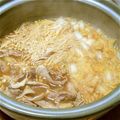 nosuya's cooksnap of when they made こってりおいしい！ニンニク味噌の肉豆腐鍋.