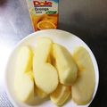ほりちえ's cooksnap of when they made りんごの色止めはこれ♪.