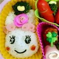ぷぅちんママ's cooksnap of when they made 簡単！キャラ弁当 遠足に☆たまごっち.