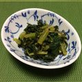ミヨミヨママ's cooksnap of when they made 春菊のナムル.