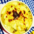 朝日えっちゅん's cooksnap of when they made 味噌クリームソースで♪和風豆腐グラタン.