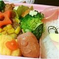 サンタ帽's cooksnap of when they made お弁当・イベントに＊松ぼっくりウインナー.