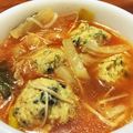 ａｎｍｉ's cooksnap of when they made 今夜は鍋！ジューシーな鶏団子♪.