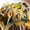 ちぃ−ち−chan's cooksnap of when they made 牛肉とモヤシのプルコギ風.