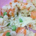 直助ママ's cooksnap of when they made お弁当に！にんじんと枝豆入りポテサラ.