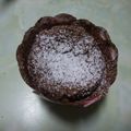 ペコりん☆'s cooksnap of when they made バレンタインに♡チェリーのガトーショコラ.