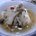 yasu-pooh's cooksnap of when they made 鷹の爪豆腐.