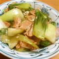 ちえもんたろう's cooksnap of when they made 10分超簡単　子供が喜ぶ青梗菜の炒め物.