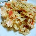 teaaddict's cooksnap of when they made きのことベーコンのペペロンライス.