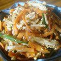 kucina's cooksnap of when they made ピーマンとニンジンとえのきのきんぴら.