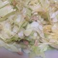 yurietti's cooksnap of when they made シャキシャキきゃべつ!!ごま油和え♪.