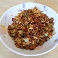 書セラピスト流香's cooksnap of when they made 冷やご飯で☆カレーチャーハン.