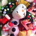 shachisan's cooksnap of when they made ウインナー帽子のサンタクロース☆彡.