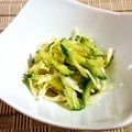 SP♪'s cooksnap of when they made キャベツとキュウリのチーズサラダ♪.
