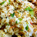 おむぎちゃん's cooksnap of when they made 【15分】定番♡レタスとカニカマの炒飯.