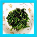 もえ1007's cooksnap of when they made ほうれん草の胡麻和え.