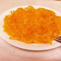 rate★'s cooksnap of when they made 優しい手作り☆オレンジ（ゆず）ピール.