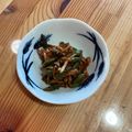 珍獣使い's cooksnap of when they made 絶品！！ツクシのガリバタ炒め.