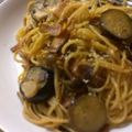 REDSLOVE's cooksnap of when they made なすとベーコンのウマうま和風スパゲティ.