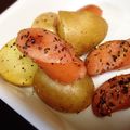 まよっちきっちん's cooksnap of when they made ポテトとソーセージのソテー.