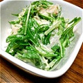 がちまやけいさん's cooksnap of when they made 里芋と水菜のからしマヨサラダ.