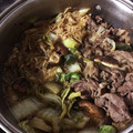 H★ayumama's cooksnap of when they made 簡単♪すきやき風煮込み.