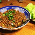 クック海峡's cooksnap of when they made ひき肉のレタス包み.