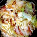 ごんとも's cooksnap of when they made 大量消費♪白菜＆ベーコン＆さつまいも蒸し.