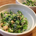 になべっち's cooksnap of when they made ちょっと和風♪小松菜とツナのマヨサラダ.