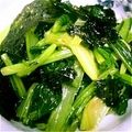 ちはるちゃんこ's cooksnap of when they made ♪簡単♪青菜ののりいっぱいナムル.