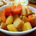みつこ姉's cooksnap of when they made 新じゃがいもとさつま揚げの簡単煮物♪.