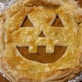 あきんちょkm's cooksnap of when they made かぼちゃの簡単ハロウィンパイ.